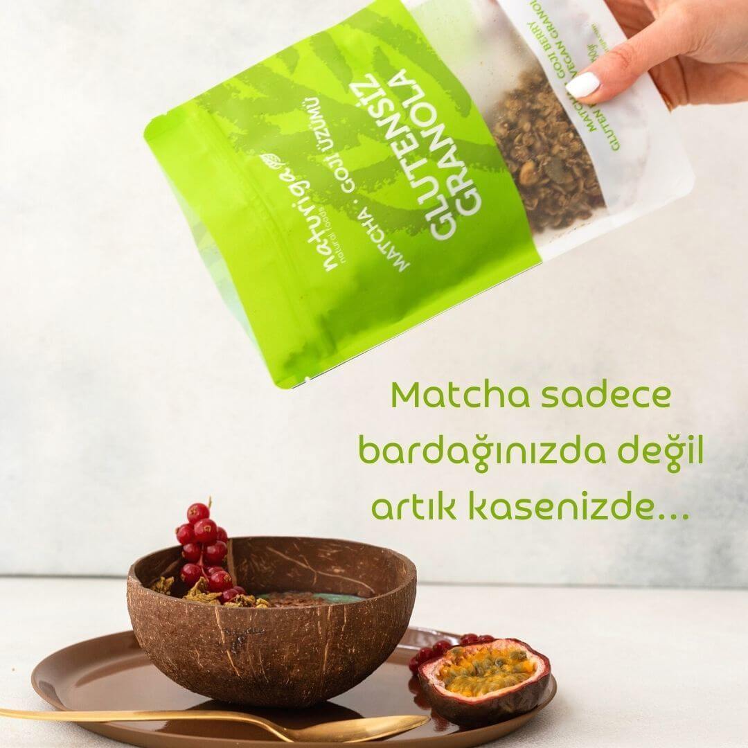 Glutensiz Matcha & Cranberry Granola(250 gr) - Image 5